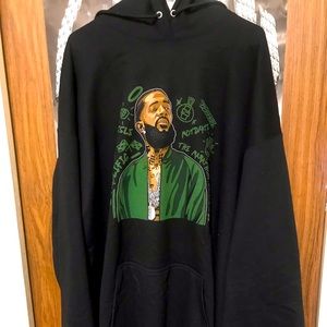 Coustom Nipsey Hussle Hoody, 5XL, premium quality